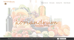 Desktop Screenshot of koriandrum.com